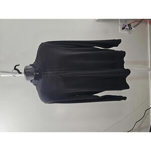 The Normal Brand Black Quarter-Zip Pullover Sweater